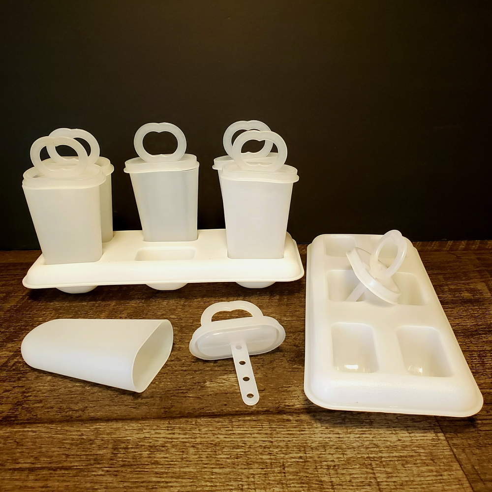 Tupperware Vintage Popsicle Molds And Trays #481